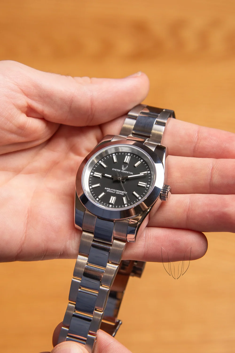 Custom Oyster Perpetual Black - Image 4