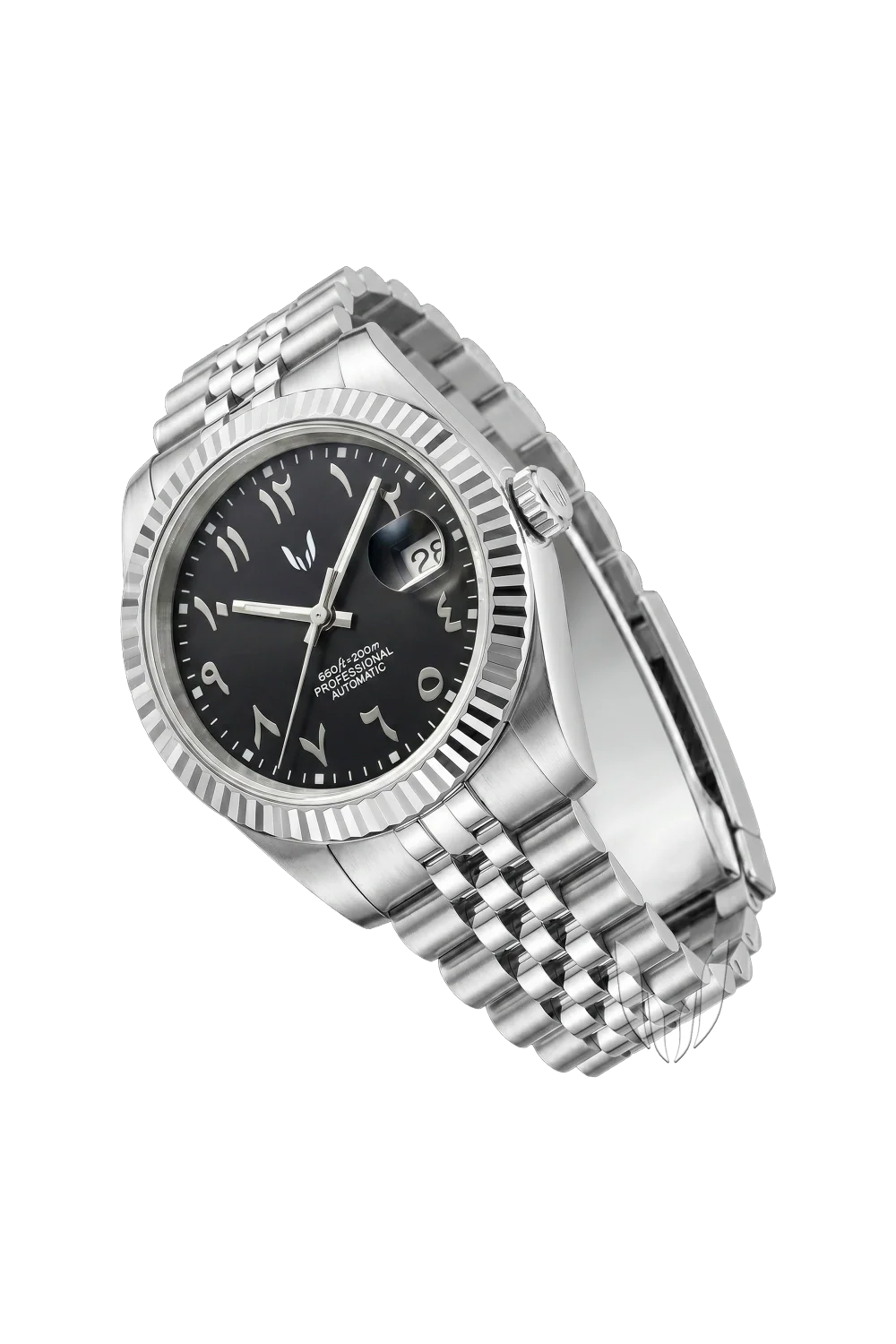 Custom Datejust Arabic Black - Image 3