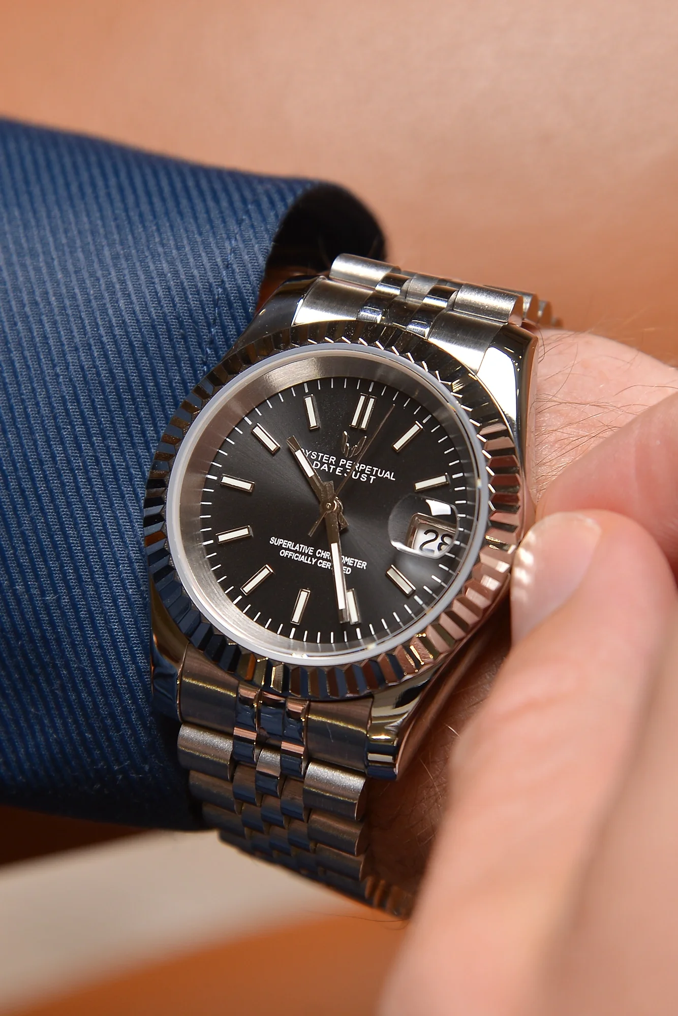 Custom Datejust Black - Image 2