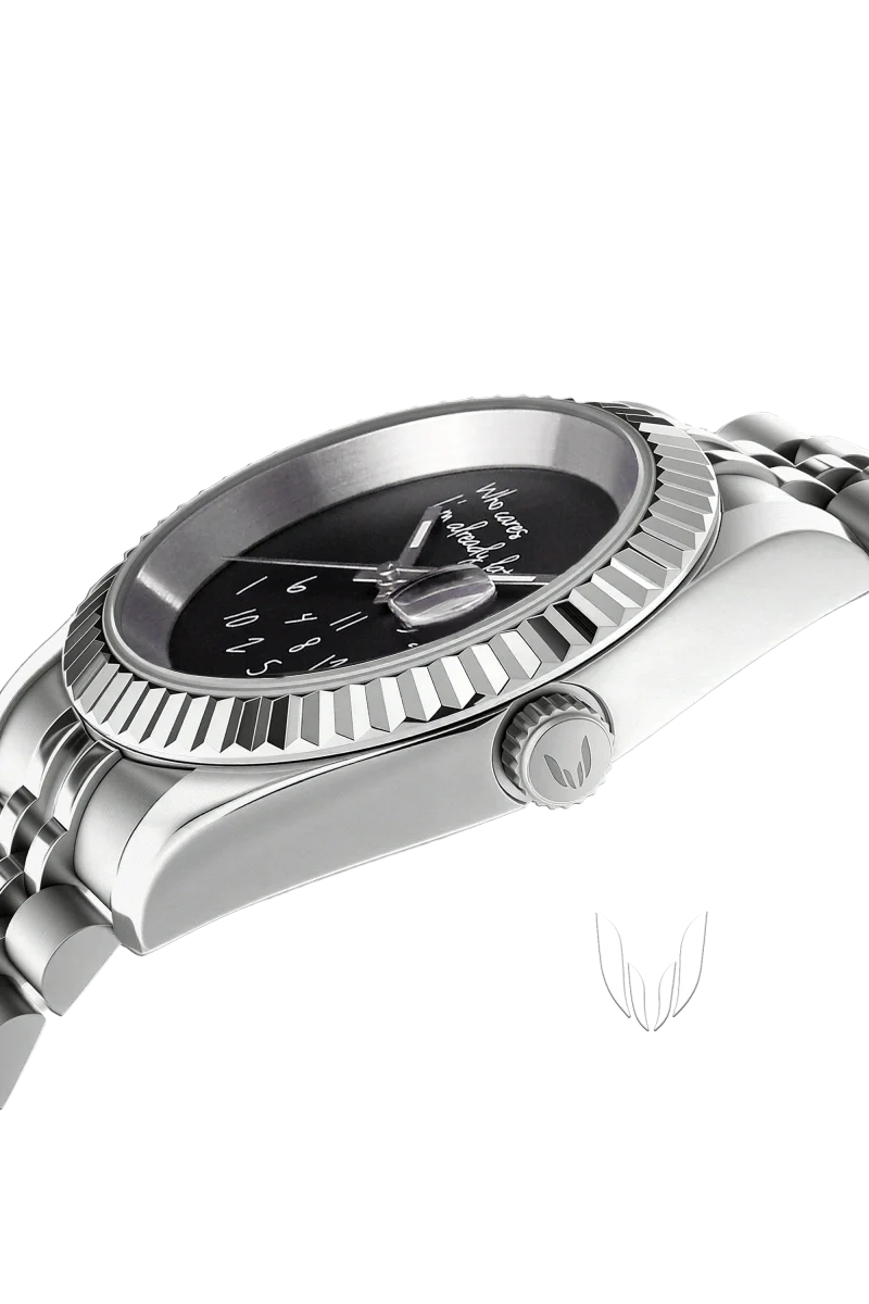 Custom Datejust Black Who Cares? - Image 5