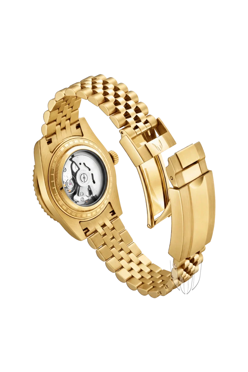 Custom Datejust Gold Roman - Image 4