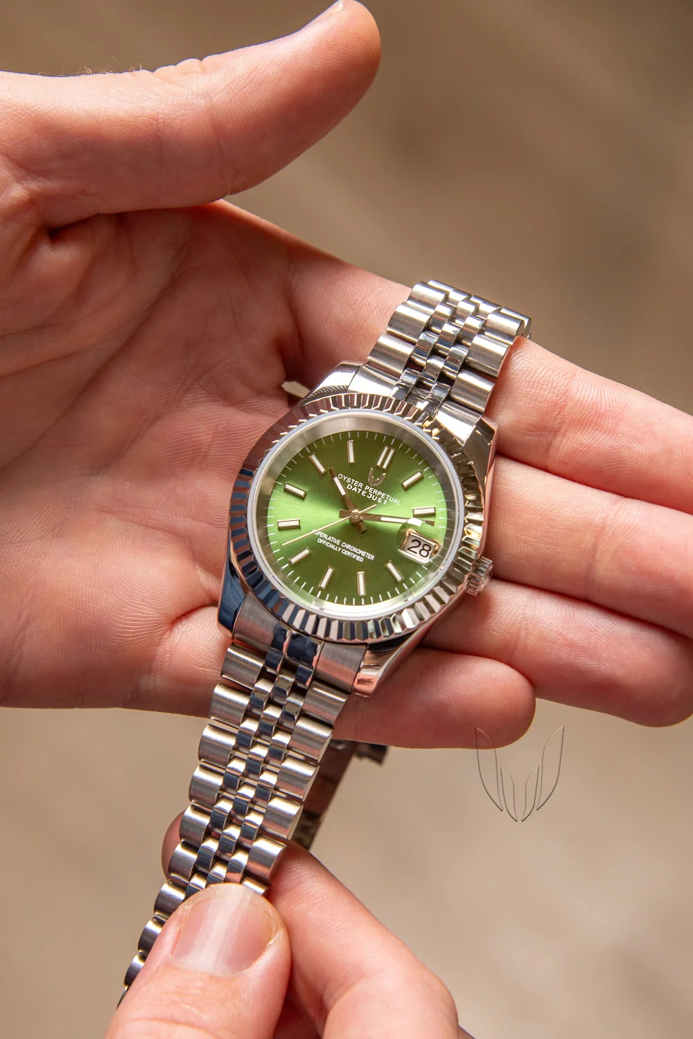 Custom Datejust Green - Image 4