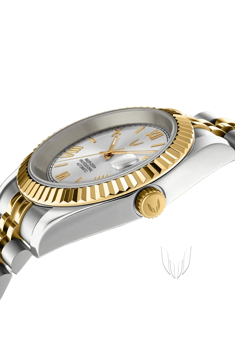 Custom Datejust Two-Tone Gold Roman - Image 5