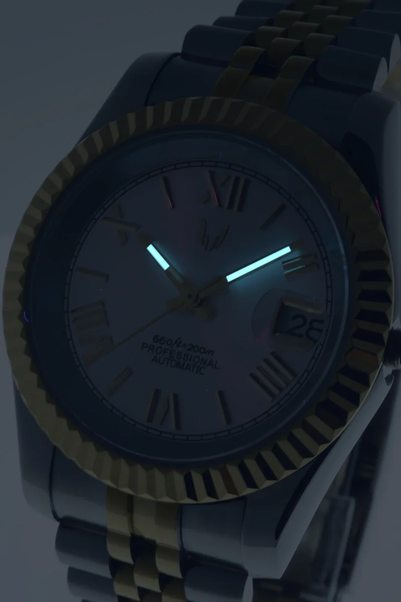 Custom Datejust Two-Tone Gold Roman - Image 6