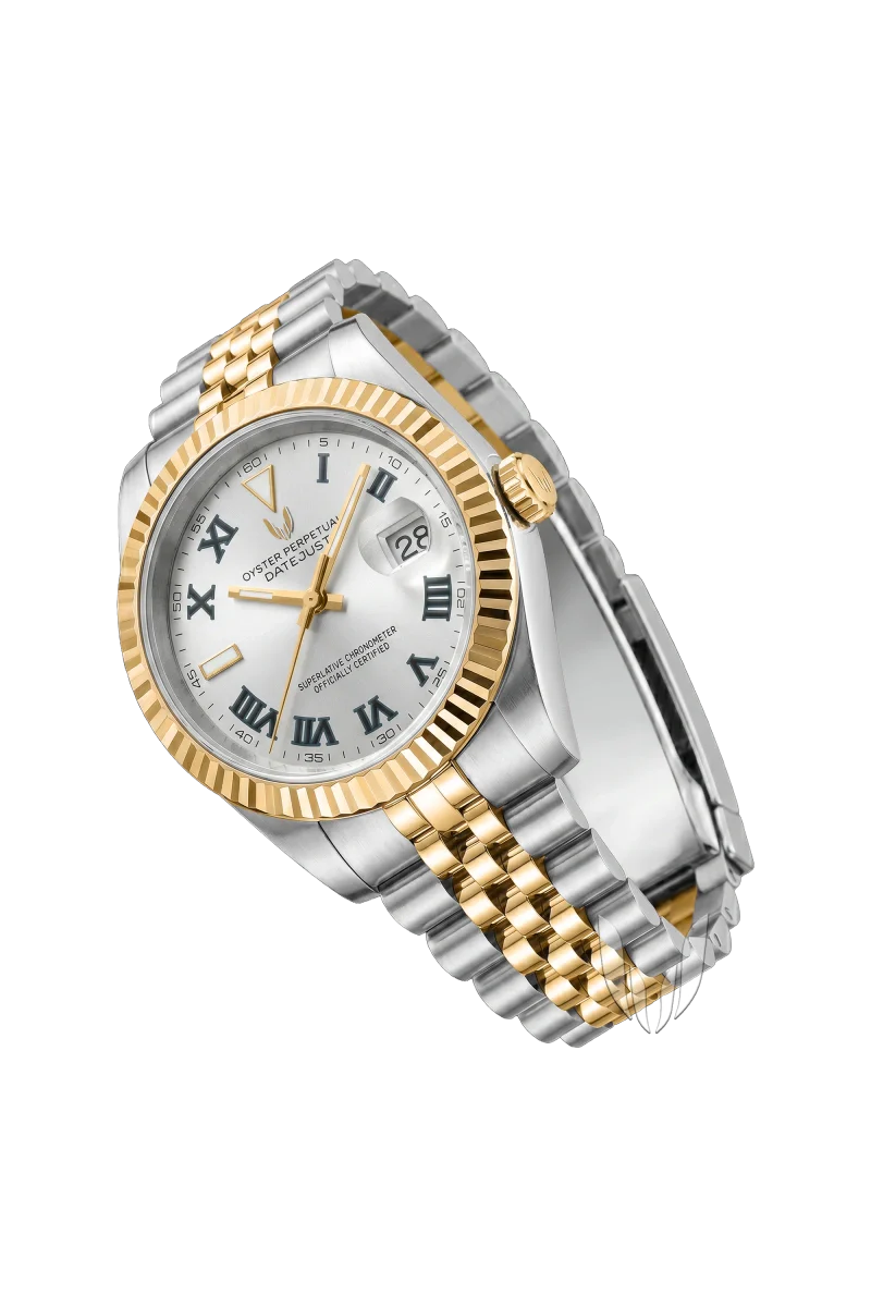 Custom Datejust Wimbledon Two-Tone Gold - Image 4