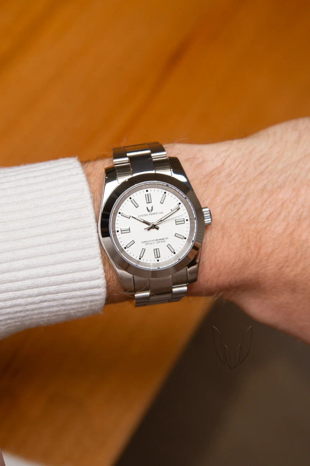 Custom Oyster Perpetual White - Image 4