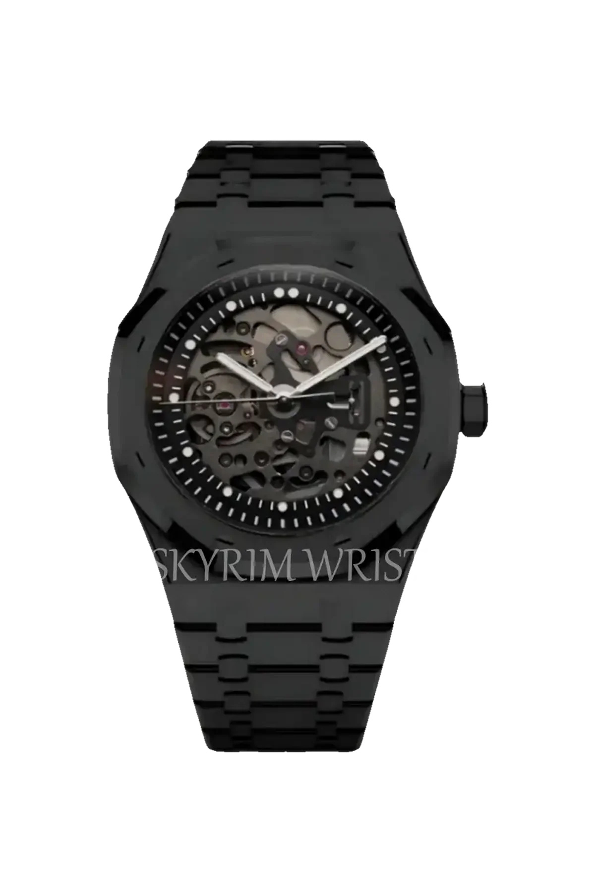 Custom Royal Oak Skeleton Black