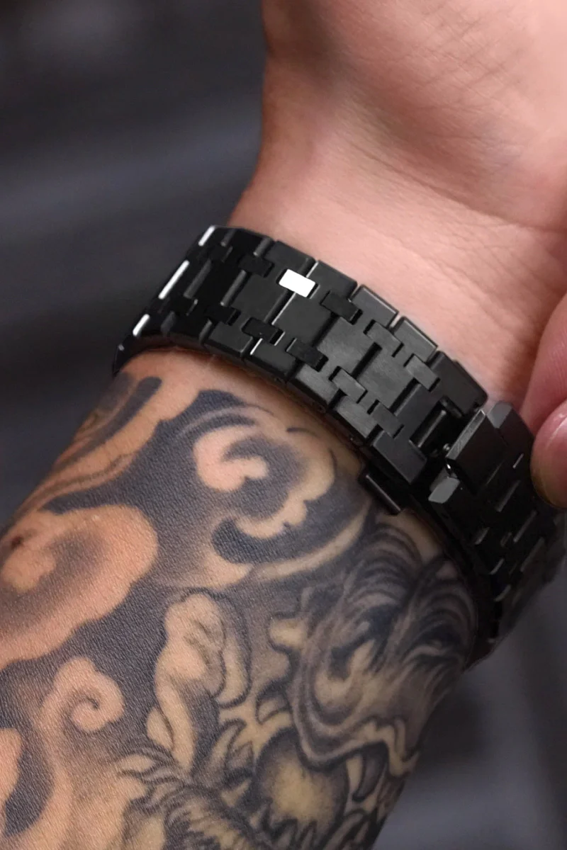 Custom Royal Oak Skeleton Black - Image 3