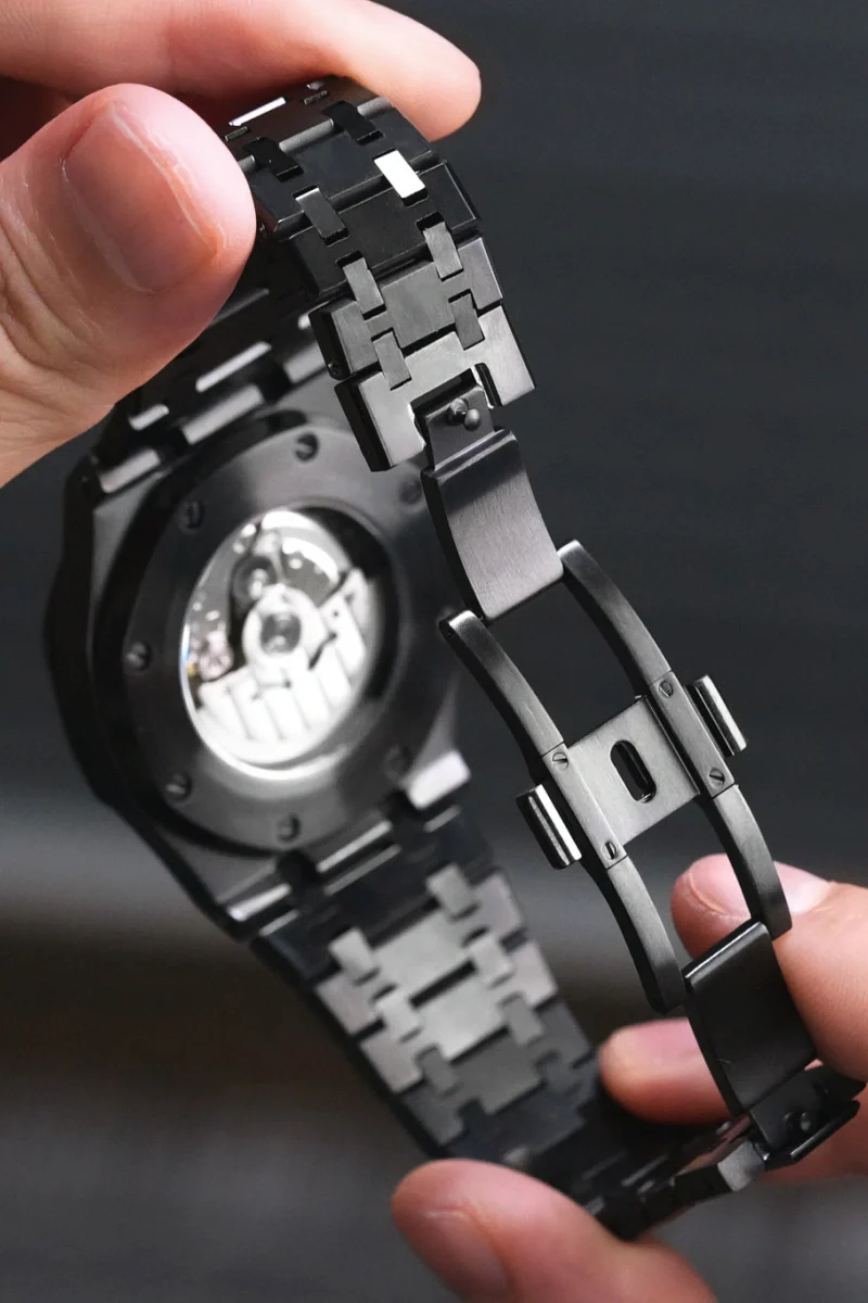 Custom Royal Oak Skeleton Black - Image 4