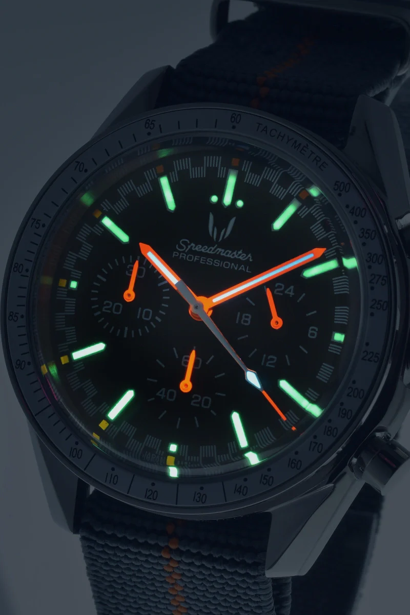Custom Speedmaster Motosport Orange - Image 6