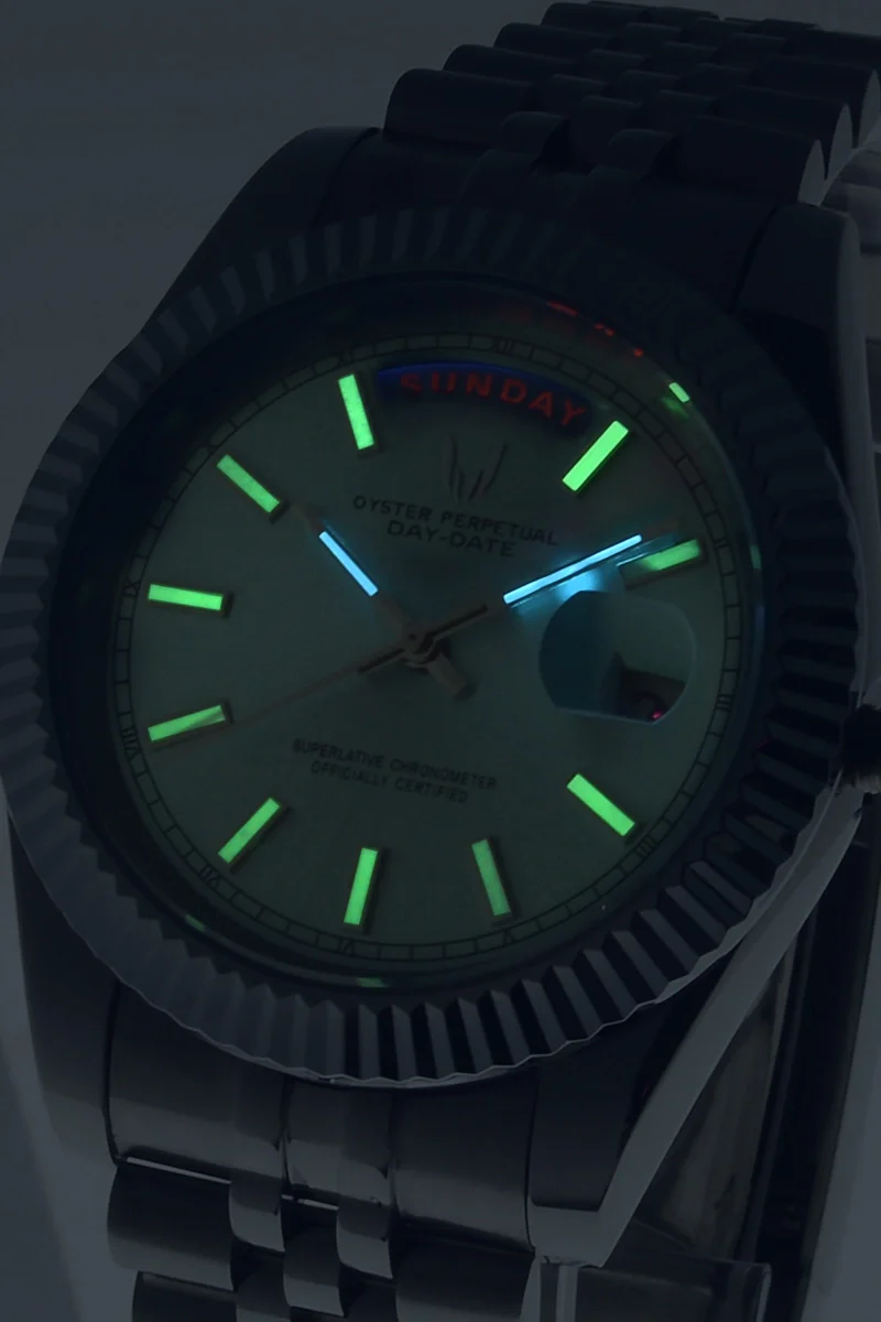 Custom Day-Date Sky Blue - Image 4