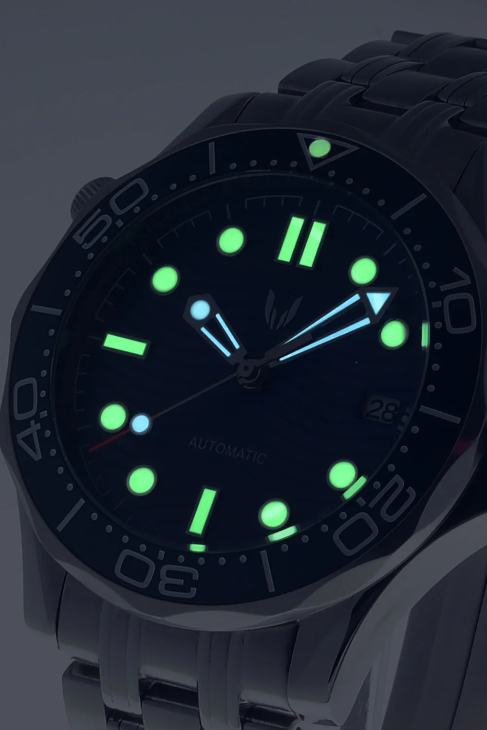 Custom Seamaster Silver Blue - Image 7