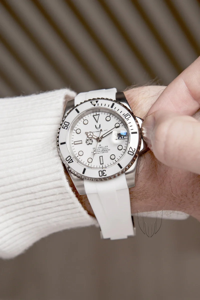 Custom Yacht-Master Star-War White - Image 4