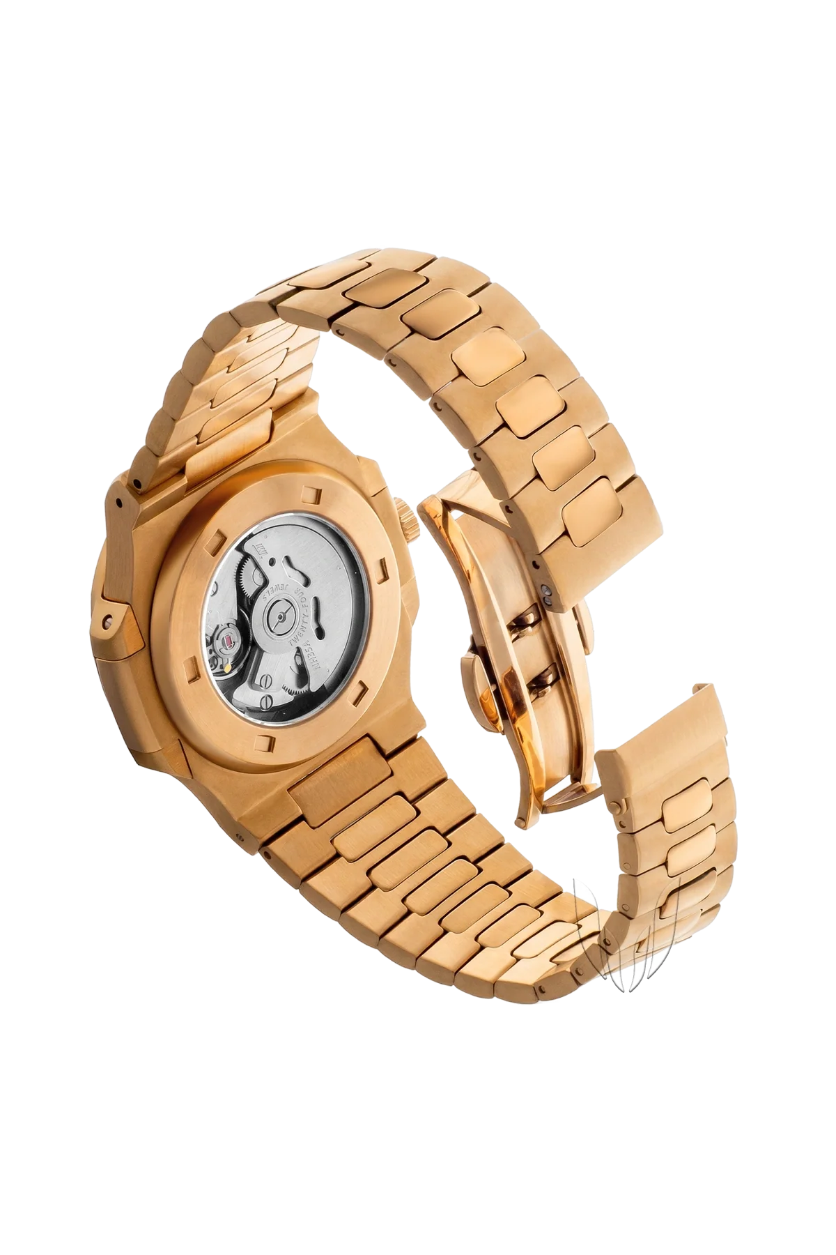 Custom Nautilus Rose Gold Black - Image 6