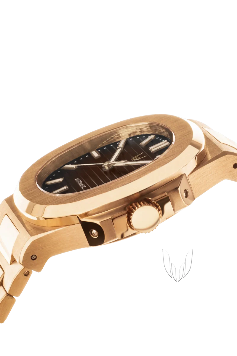 Custom Nautilus Rose Gold Brown - Image 4