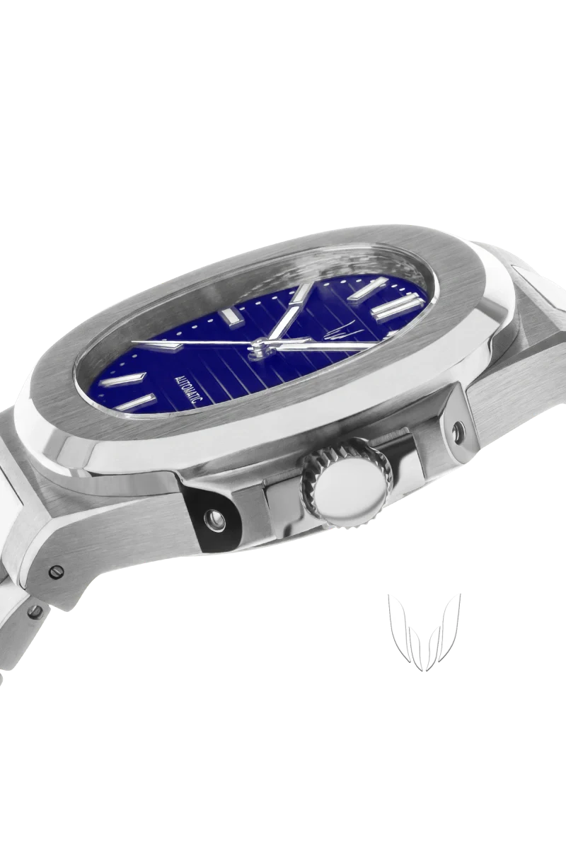 Custom Nautilus Silver Blue - Image 5