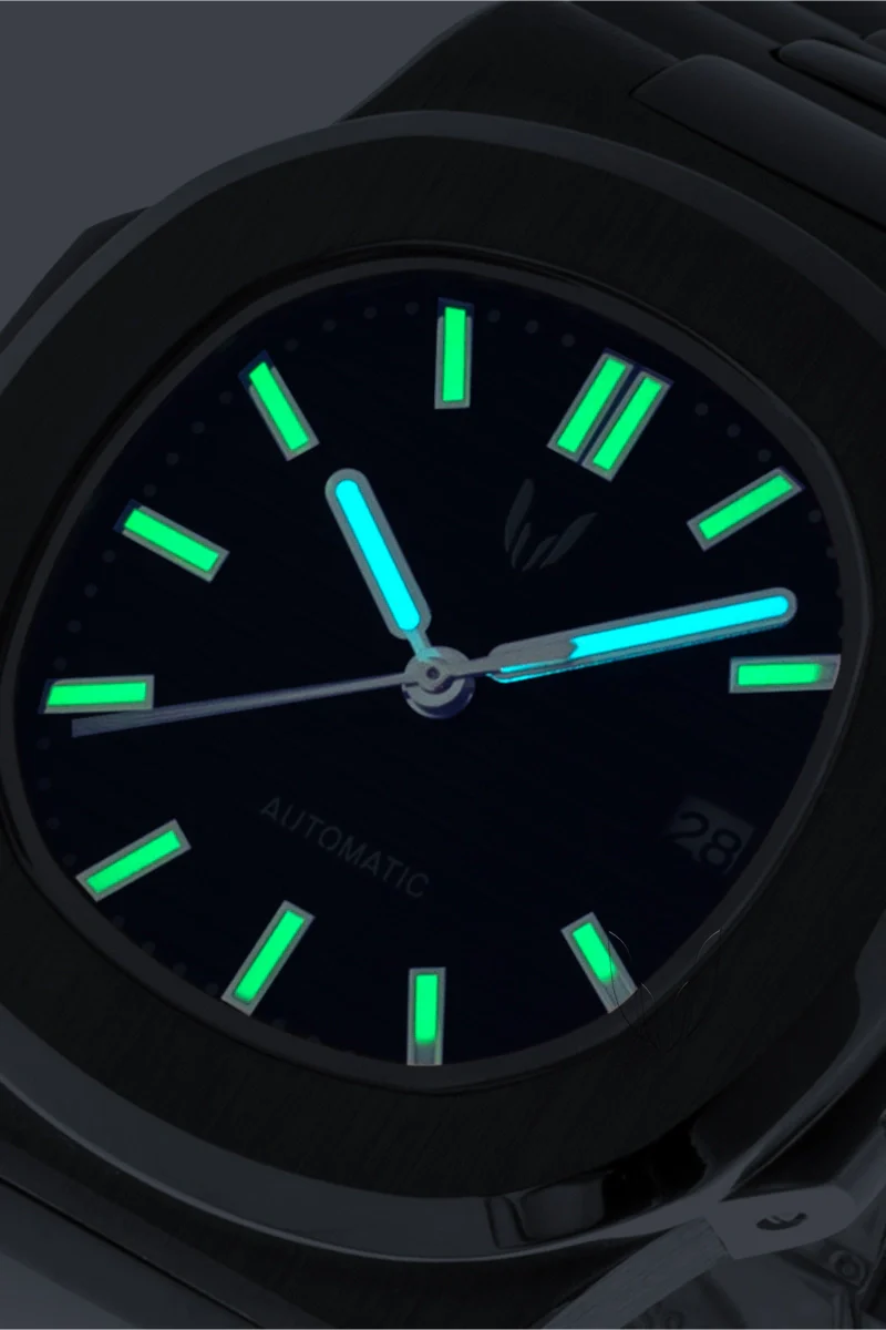 Custom Nautilus Silver Blue - Image 6