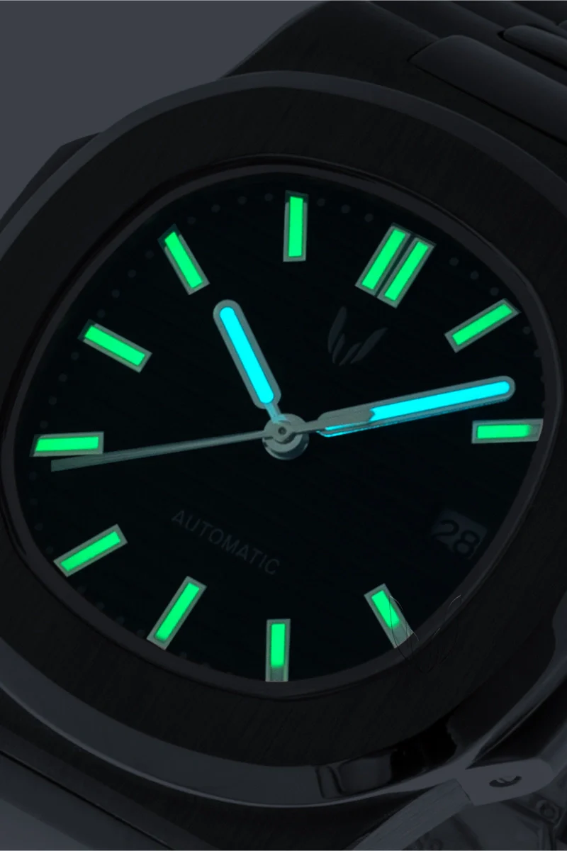 Custom Nautilus Silver Tiffany Blue - Image 5
