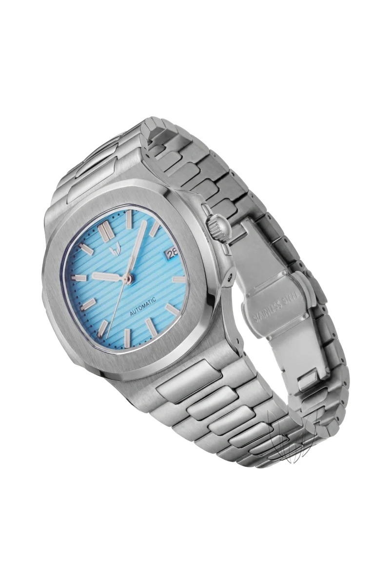 Custom Nautilus Silver Tiffany Blue - Image 6