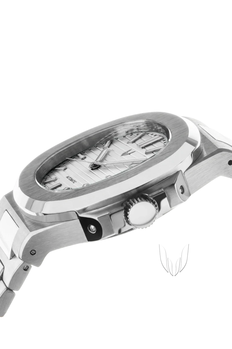 Custom Nautilus Silver White - Image 7